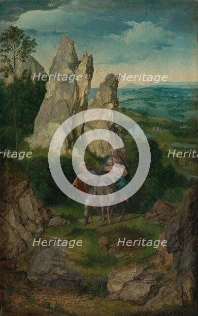 The Flight into Egypt, c. 1550/1575. Creator: Anon.