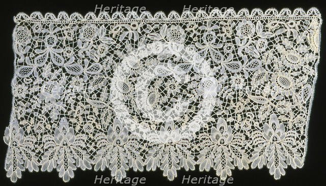 Valance (Incomplete), England, 1860s. Creator: Unknown.
