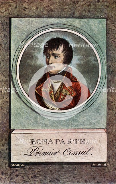 'Premier Consul', c1803, (c1920). Artist: Charles Francois Gabriel Levachez