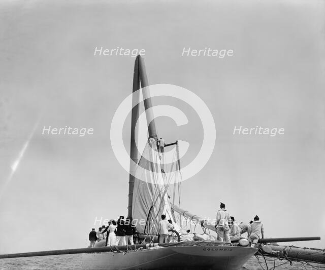 Columbia, 1899 Aug 2, c1899. Creator: John S Johnston.