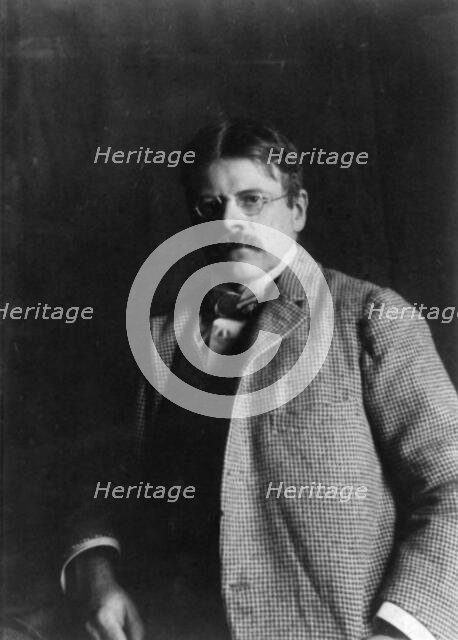 Edwin Austin Abbey, 1852-1911, 1897. Creator: Frances Benjamin Johnston.