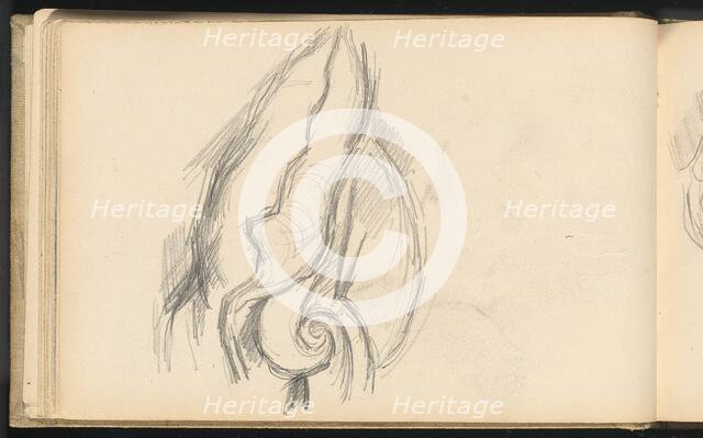 Cushion of an Armchair, 1886/1889. Creator: Paul Cezanne.