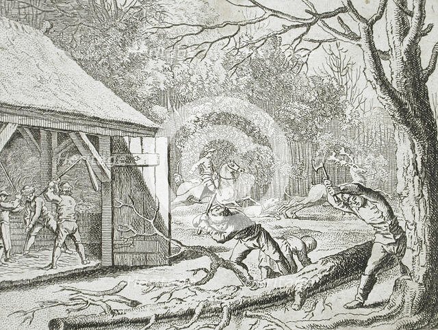 Illustration for Basedow's 'Elementary Work', 1770. Creator: Daniel Nikolaus Chodowiecki.