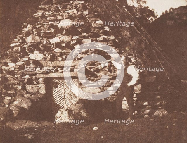 Highland Hut, Loch Katrine, October 1844. Creator: William Henry Fox Talbot.