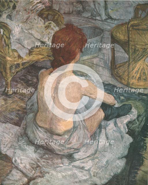 'La Toilette', 1889, (1952). Creator: Henri de Toulouse-Lautrec.
