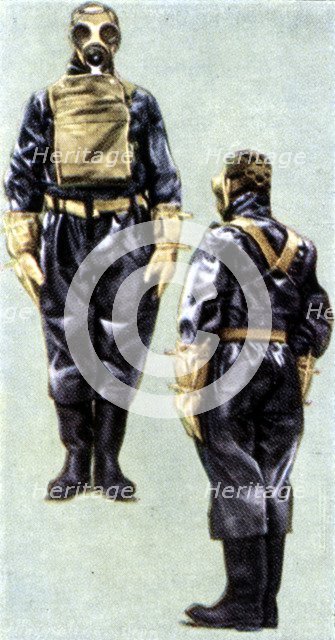 Air Raid Precautions, cigarette card, British, 1938. Artist: Unknown