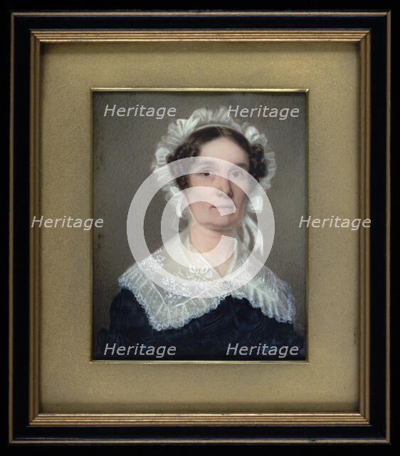Mrs. Benjamin Silliman, ca. 1835. Creator: Henry Colton Shumway.