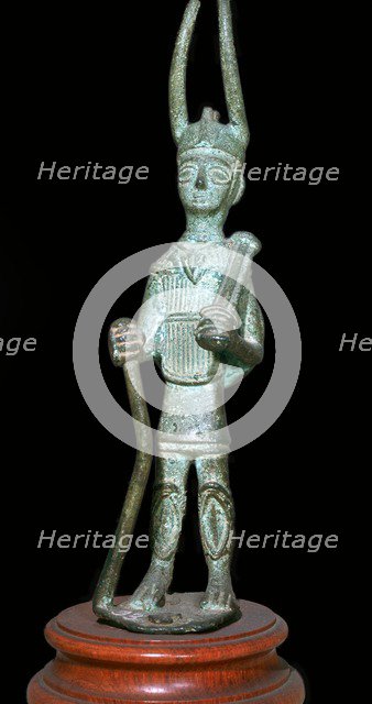 Sardinian bronze warrior. Artist: Unknown