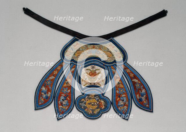 Pendant Collar, c1880s. Creator: Unknown.