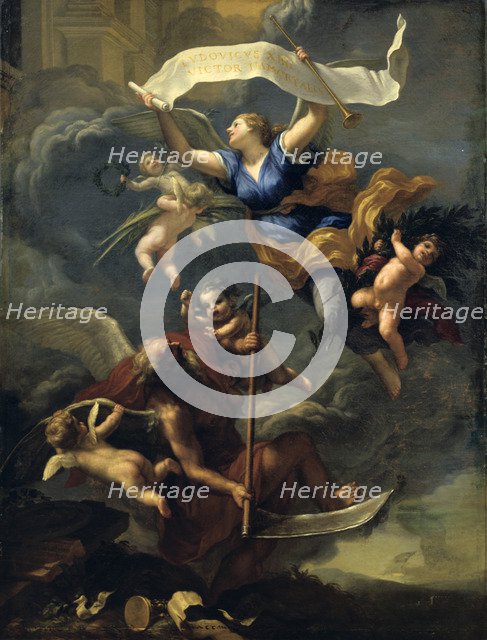 'The Glory of Louis XIV - Triumph of Time', 17th century. Artist: Baldassare Franceschini
