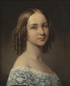 Jenny Lind, 1820-1887, after 1844. Creator: Johan Gustaf Sandberg.