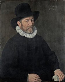 Portrait of a Man aged Fifty-eight, 1594. Creator: Cornelius Ketel.