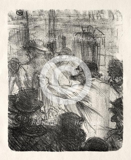 Au pied du Sinaï: La Halle aux Draps, Cracovie, 1898. Creator: Henri de Toulouse-Lautrec (French, 1864-1901).