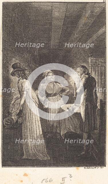 The Voyage to Paris, 1798. Creator: Daniel Nikolaus Chodowiecki.