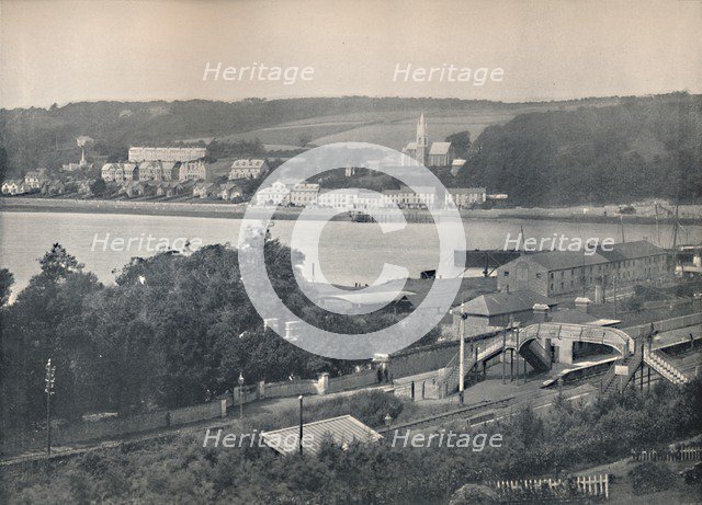 'Monkstown - From Monkstown Pier Station', 1895. Artist: Unknown.