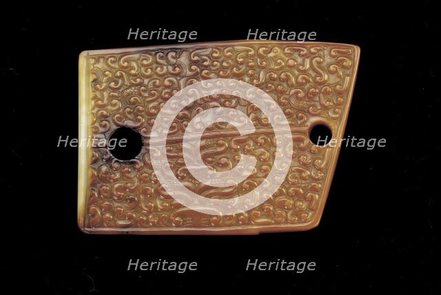 Plaque, Eastern Zhou dynasty, 5th-4th century BCE. Creator: Unknown.