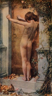 'Love Locked Out', 1889, (1912). Artist: Anna Lea Merritt.