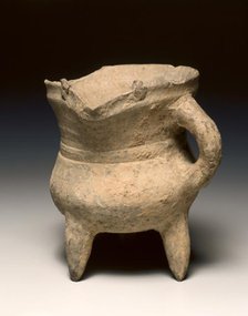 Wine Warmer (Jue), c. 1300-1023 BC. Creator: Unknown.