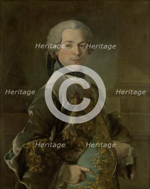 Portrait of Isaac van Rijneveld, 1738. Creator: Louis Tocque.