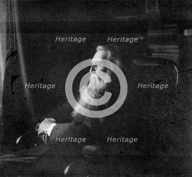 John Ruskin, British artist, author, critic and social thinker, 1900.Artist: Frederick Hollyer