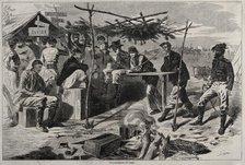 Thanksgiving in Camp, 1862. Creator: Winslow Homer (American, 1836-1910).