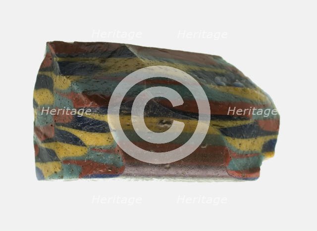 Fragment of a Cane, Italy, Ptolemaic Period, (1st century BCE). Creator: Unknown.