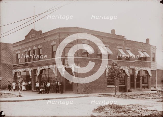 Untitled (Otto Ziemann, Sample Room, 2528 Jefferson, Detroit, Michigan), between 1910 & 1935. Creator: Wendell Hotter.