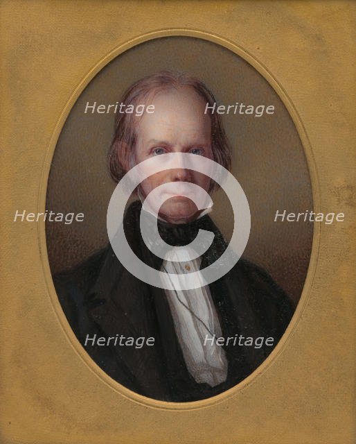 Henry Clay, ca. 1845. Creator: Savinien Edme Dubourjal.