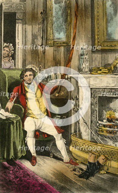 'John Jorrocks, Esq., M.S.H., etc., etc., etc., etc. A Citizen of Credit of Renown', 1838. Artist: Henry Thomas Alken.