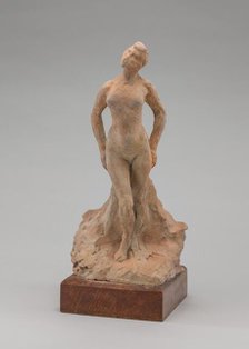 Statuette of a Woman, early 1880s. Creator: Auguste Rodin.