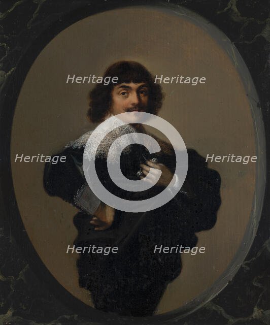 Portrait of Jean Fontaine (1608-1668), c1630s. Creator: Hendrik Gerritsz Pot.