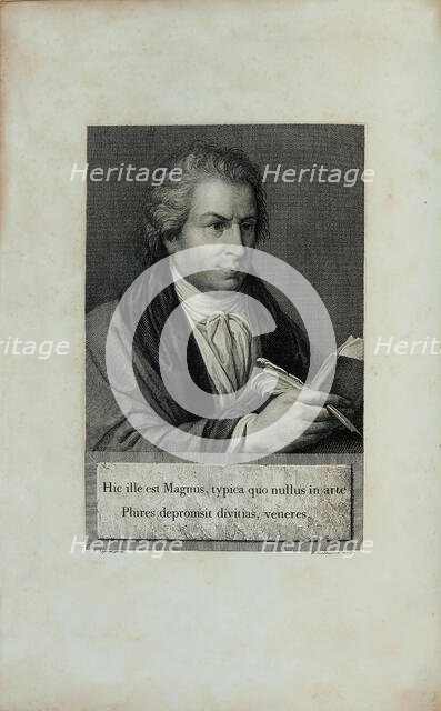 Portrait of Giambattista Bodoni, c1818. Creator: Rosaspina, Francesco (1762-1841).