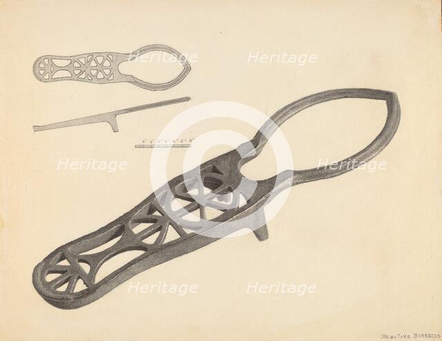 Bootjack, c. 1937. Creator: Salvatore Borrazzo.