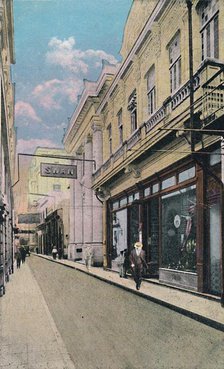 'Obispo Street, Havana, Cuba', c1910.  Creator: Unknown.