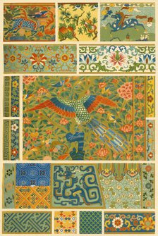 Chinese painting, weaving, embroidery and cloisonné, (1898).  Creator: Unknown.
