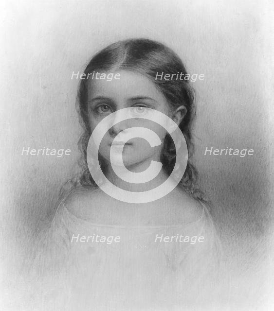 Ida Cushman, ca. 1856. Creator: George Hewitt Cushman.