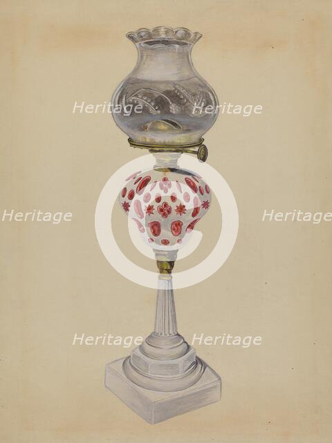 Lamp, c. 1936. Creator: Gertrude Lemberg.