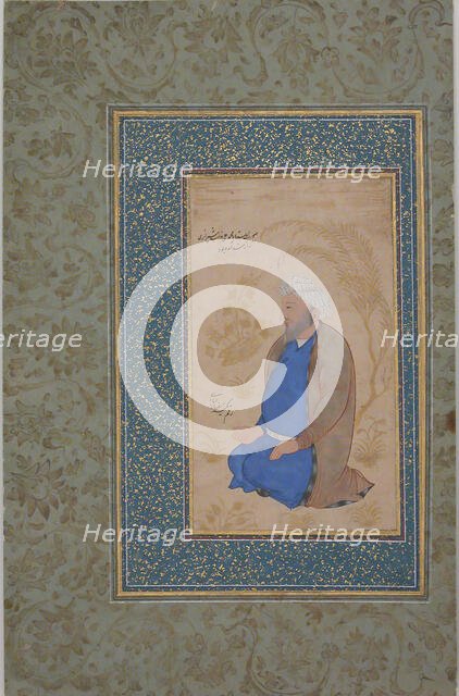 Portrait of Ustad Muhammad Ali, 17th century. Creator: Unknown.