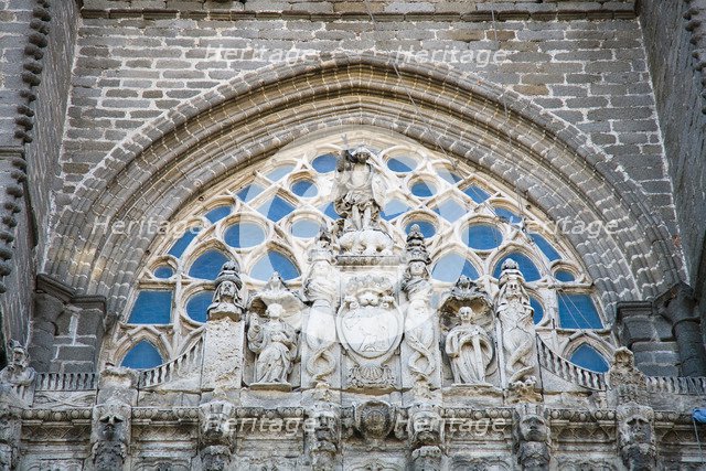 The 'Apostle's Gate', the Cathedral of Avila, Spain, 2007. Artist: Samuel Magal