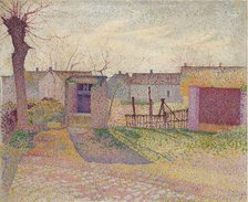 Farmyard, 1887. Creator: Delavallée, Henri (1862-1943).
