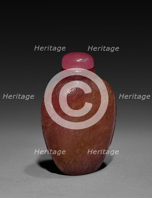 Snuff Bottle, 1644-1912. Creator: Unknown.