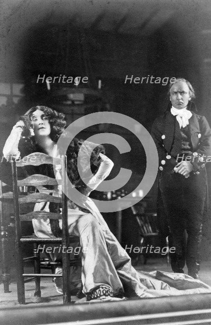 Julia Neilson and Horace Hodges in The Scarlet Pimpernel, c1905.Artist: Ellis & Walery