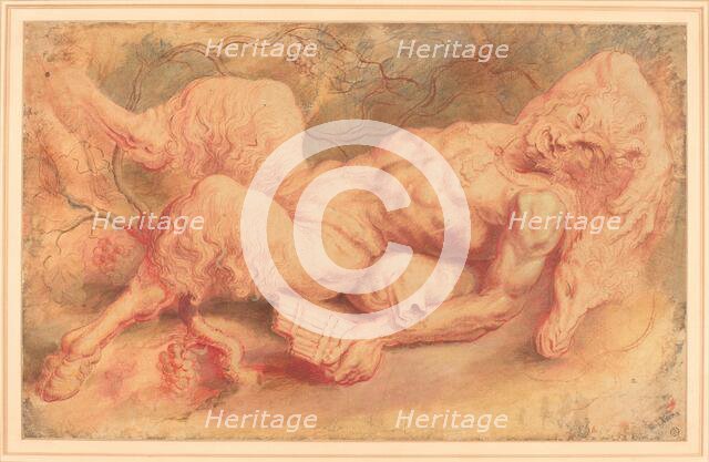 Pan Reclining, possibly c. 1610. Creator: Peter Paul Rubens.