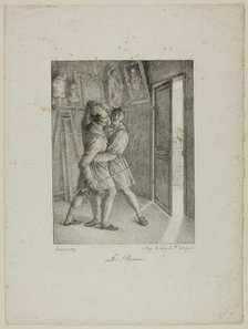 The Men from Rheims, 1819. Creator: Louis Hersent.