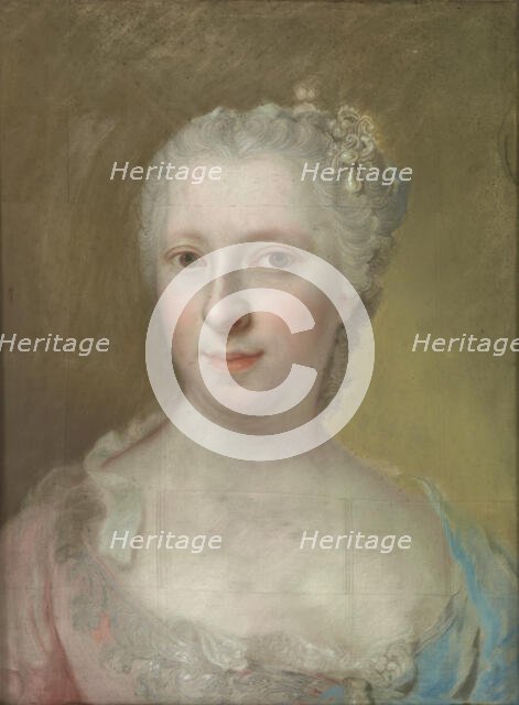 Portrait of Countess de Martigny, 18th century. Creator: Unknown.