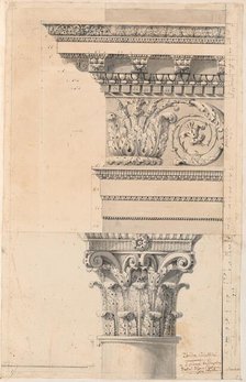 L'Ordre Corinthian, in or before 1768. Creator: Charles Louis Clérisseau.