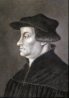 Ulrich Zwingli (1484-1531), Swiss reformer.