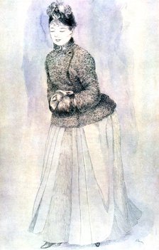 'Female figure', 20th Century. Artist: Pierre-Auguste Renoir