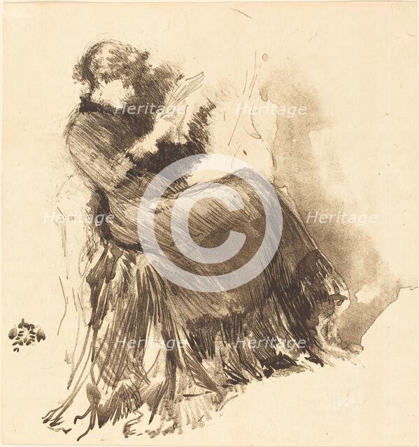 Study, 1878. Creator: James Abbott McNeill Whistler.