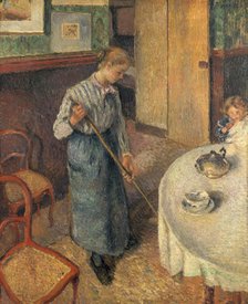 'The Young Servant', 1882. Artist: Camille Pissarro